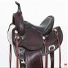 HILASON Western Draft Horse Trail Pleasure American Leather Saddle | for Horses view 2