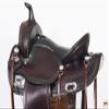 HILASON Western Draft Horse Trail Pleasure American Leather Saddle | for Horses view 4