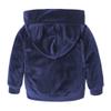 Baby Toddler Boys Girls Fall Winter Clothes Set 1-6 Years Old Kids Long Sleeve Solid Hoodie Shirts Pants Outfits (6-12 Months, Blue) view 2