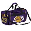 FOCO NBA Los Angeles Lakers Core Duffel Gym Bag - Lebron James view 2