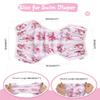Babygoal Reusable Baby Girl Swim Diapers 3 Pack - Adjustable Washable for 0-8 Months Infants - Ideal for Swimming Lessons - Flower Design view 4