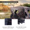 GYMAX Hunting Blind, 360 Degree See Through Ground Blind, 2-3 People Pop Up Deer Blinds, Portable Hunting Tent with Carry Bag view 3