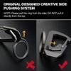 MecArmy Titanium 3pcs/4pcs/7pcs/18pcs Key Rings Keychain Large Small Split Rings (CH1-4 pcs) view 3