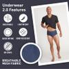 ExOfficio Men's Give-N-Go 2.0 Brief, Navy, Medium view 3