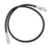 Manloney LLC Universal 24" DN2 Microbore Hose 4500 PSI PCP Paintball Fill Whip with Foster Quick-Detach Assembly Male to Female HPA Fill Station (1/8 NPT Male DN2 Refill Hose) view 2