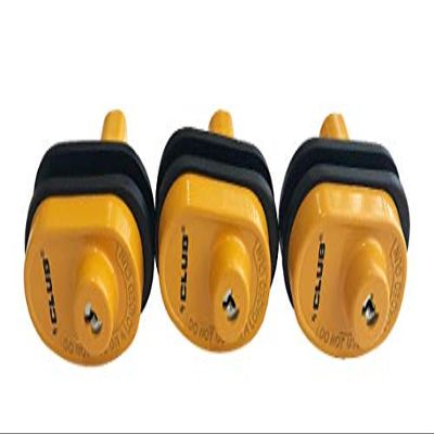 3 Pack Premium Keyed Alike Club Brand Gun Trigger Locks