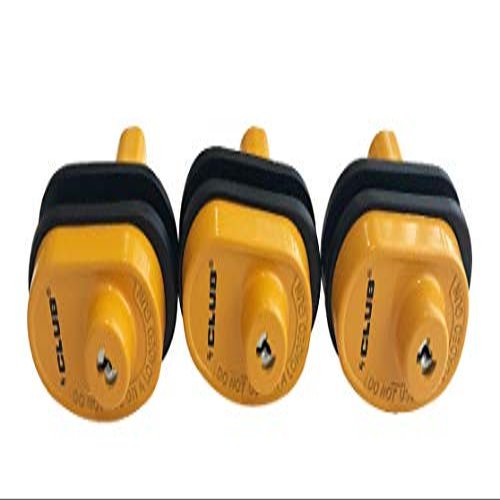 3 Pack Premium Keyed Alike Club Brand Gun Trigger Locks
