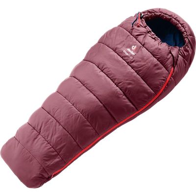 Deuter Kids Starlight Sleeping Bag Maron-Navy 160-190 x 68 x 45 cm