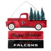 FOCO Atlanta Falcons NFL Wooden Truck With Tree Sign view 1