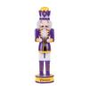 FOCO NFL Minnesota Vikings Team Logo 14" Holiday NutcrackerTeam Logo 14" Holiday Nutcracker, Version 2, One Size view 1