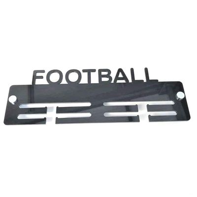 Super Cool Creation Football Medal Hanger - Graphite Grey