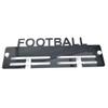 Super Cool Creation Football Medal Hanger - Graphite Grey view 1