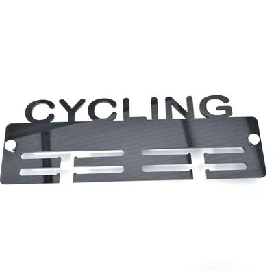Super Cool Creation Cycling Medal Hanger - Yellow
