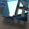 Super Cool Creation Football Medal Hanger - Blue Mirror view 1