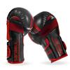 Sanabul Core Gel Training Boxing Gloves for Men and Women Advanced Muay Thai and Kickboxing Gloves Heavy Bag & Boxing Sparring - Black/Red, 8 oz view 2