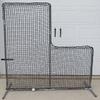 L-Screen 6' x 6' Residential Baseball Safety Frame & #42-60Ply Pitcher L Screen view 2