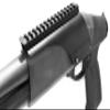Trinity Saddle Scope Mount Compatible with Remington 870 & H&R 1871 12 Gauge  Picatinny Weaver Rail Optics Mount Base Adapter  Aluminum Single Rail, Black view 2