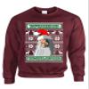 ALLNTRENDS Adult Sweatshirt You Shall Not Pass Ugly Christmas Trendy Xmas Gift (XL, Maroon) view 1