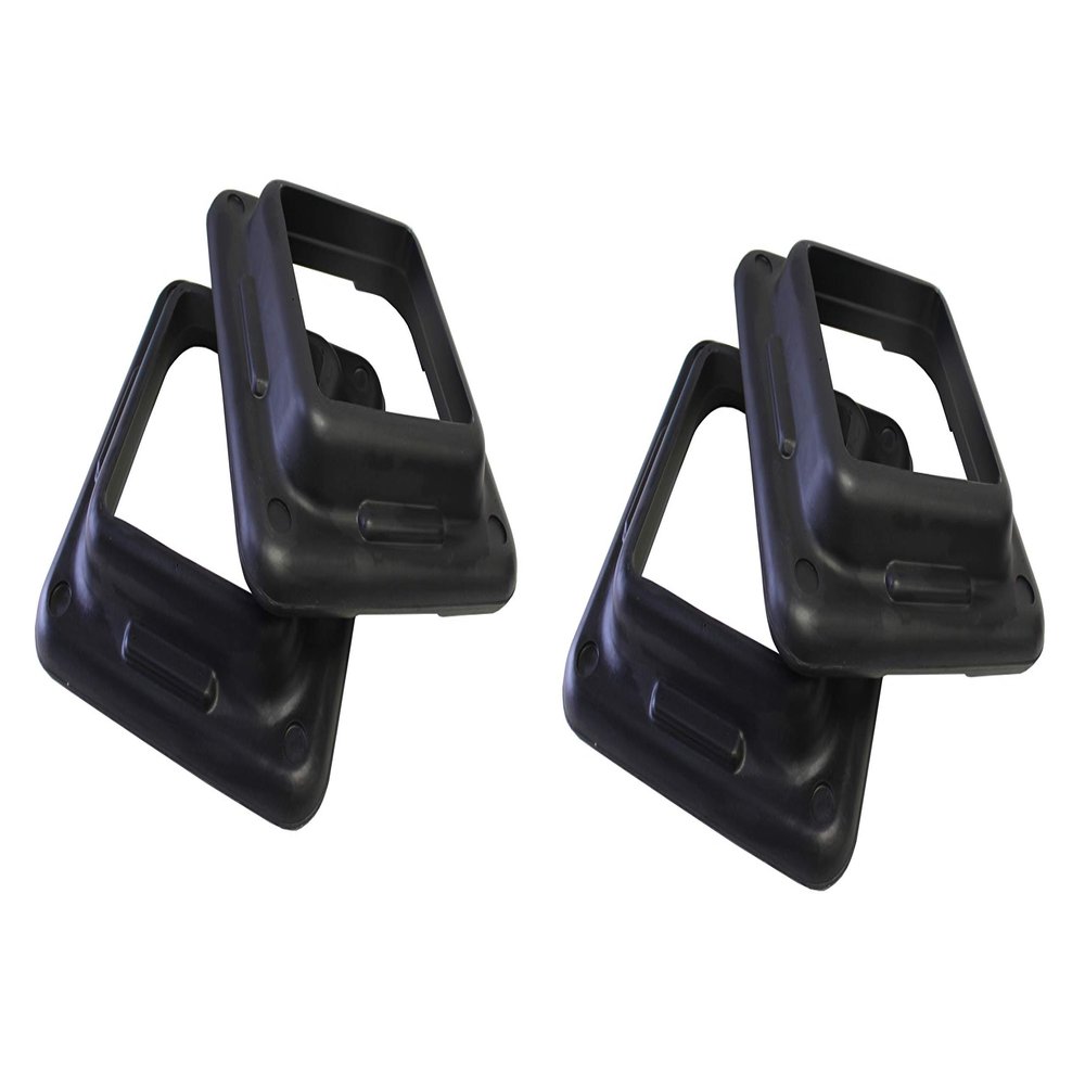 Ader 44'' Original Health Club Step, Aerobic Step, Gym Class Step, Platform with Risers (4pcs Risers Only)