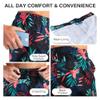 Kanu Surf Men's Riviera Swim Trunks (Regular & Extended Sizes), Mali Black, Small view 3