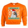 ALLNTRENDS Adult Sweatshirt You Shall Not Pass Ugly Christmas Trendy Xmas Gift (XL, Orange) view 1