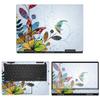 Decalrus - Protective Decal Floral Skin Sticker for Dell Inspiron i7386 / 7386 (13.3" Screen) case Cover wrap DEinspiron13_I7386-170 view 1