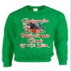 ALLNTRENDS Adult Sweatshirt Christmas is The Most Precious Time Xmas 2020 Outfit (3XL, Irish Green) view 1