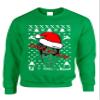 ALLNTRENDS Adult Sweatshirt You are Not Alone Ugly Xmas Top Trendy (L, Irish Green) view 1