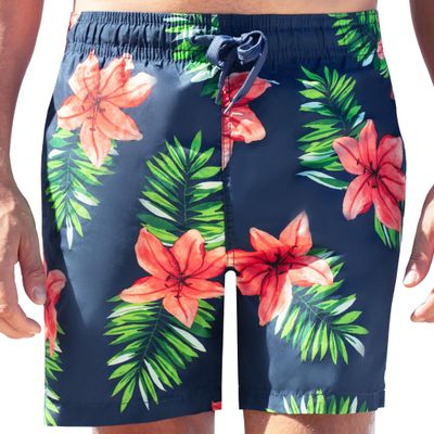 Kanu Surf Monaco Mens Swim Trunks Quick-Dry Mens Bathing Suit Swim Shorts (Regular & Extended Sizes)