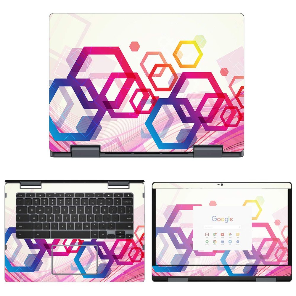 Decalrus - Protective Decal Skin Sticker for Dell ChromeBook C7486 (14" Screen) case Cover wrap DEchrmbk14_C7486-160
