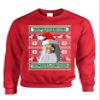 ALLNTRENDS Adult Sweatshirt You Shall Not Pass Ugly Christmas Trendy Xmas Gift (S, Red) view 1