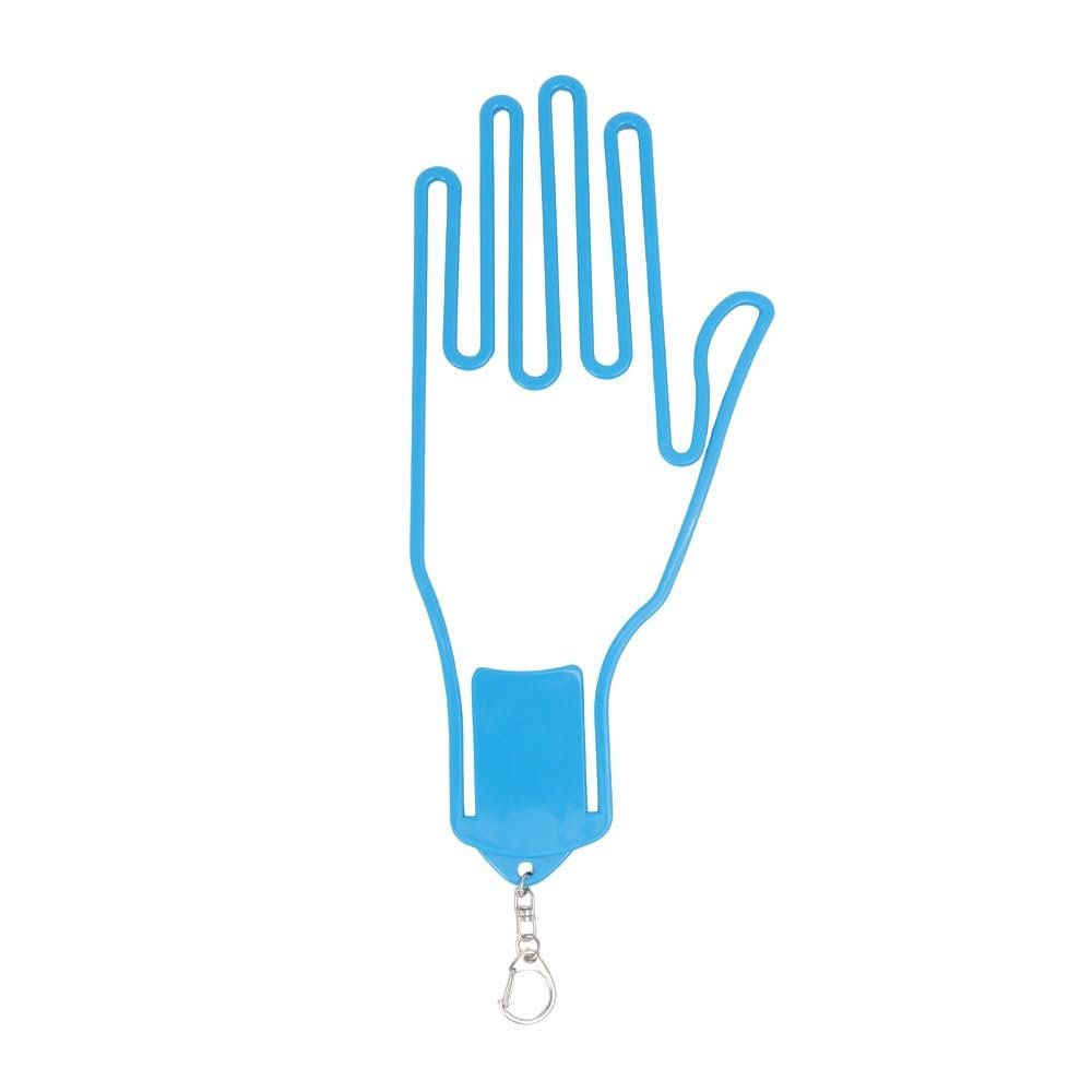 (HOKUSHIN TRADING) Hokshin Crossing WGS004 HTC Golf Glove Hanger, Blue, S-XL, 8.7-10.2 inches (22-26 cm), Gloves Shaper with Hooks