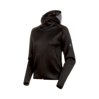 Mammut - Women's Logo Midlayer Hooded Jacket, Black, Large