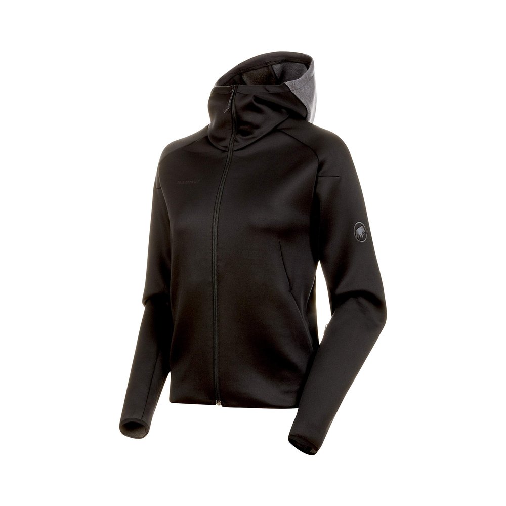 Mammut - Women's Logo Midlayer Hooded Jacket, Black, Large