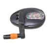 Fenix 3D Bicycle Mirror Bar End 2002SB w/Led Lights Black view 2