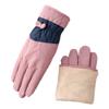 BIKMAN Winter Thermal Gloves Womens Thicken Outdoor Driving Windproof Touchscreen Ski Gloves (Pink) view 2