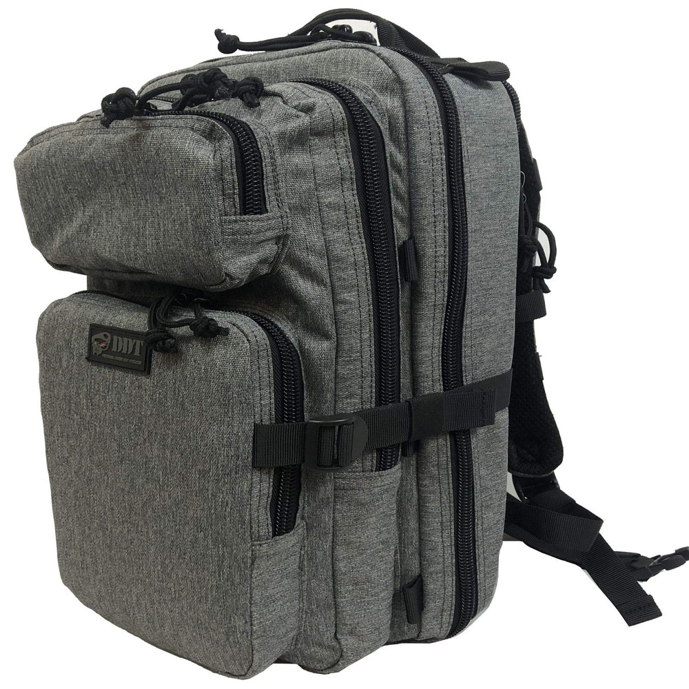DDT Death Dealer Tactical Drifter Urban EDC Day Backpack, Color Asphalt