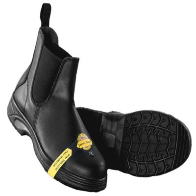 Jacson Rider's Riding Shoes Steel Toe Jodhpurs Leather Jodhpurs with Steel Toe Black 36 580286
