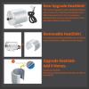 BLDC 72V 3000W Brushless Motor Kit with 24 Mosfet 50A Controller and Throttle Foot Pedal for Electric Scooter Engine Motorcycle DIY Part Conversion Kit (6 Part in 1 and Motor with Foot) view 2