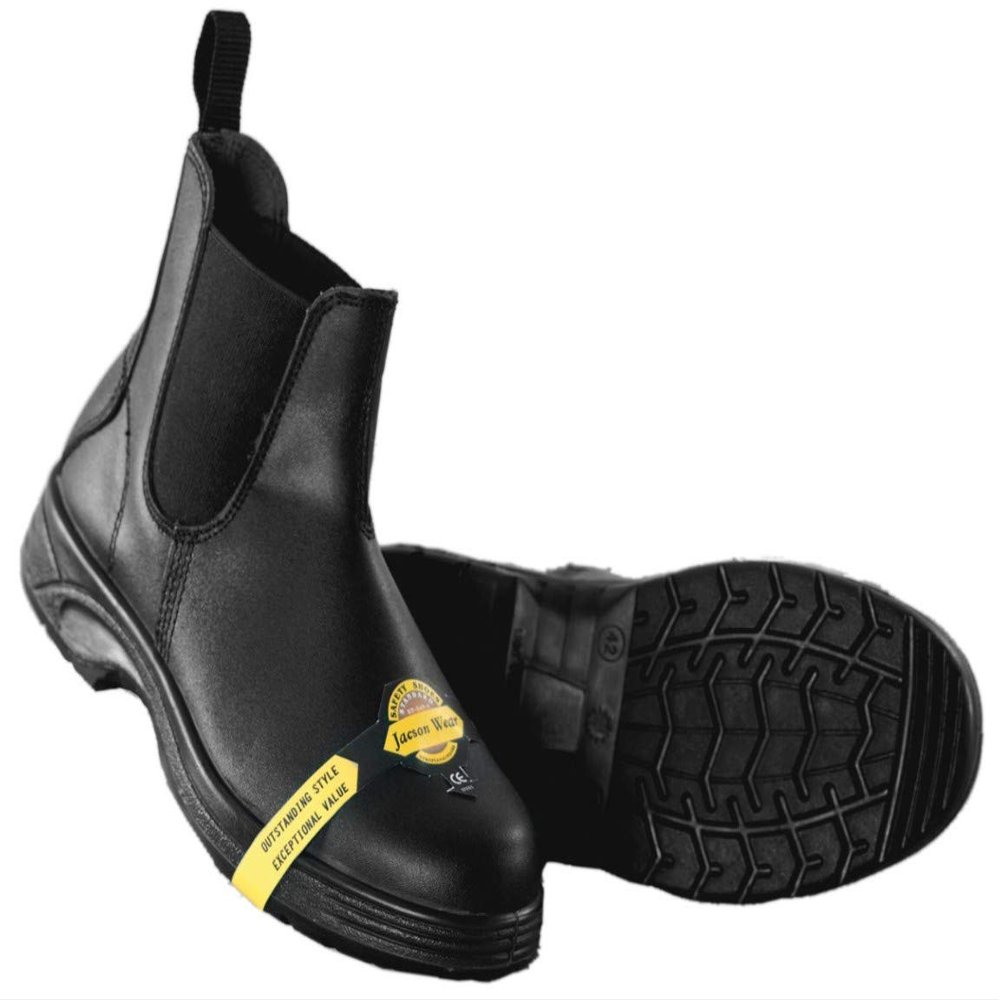 Jacson Rider's Riding Shoes Steel Toe Jodhpurs Leather Jodhpurs with Steel Toe Black 46 580296