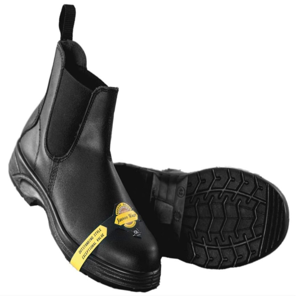 Jacson Rider's Riding Shoes Steel Toe Jodhpurs Leather Jodhpurs with Steel Toe Black 39 580289