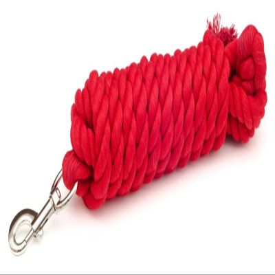 Jacson Lead Lead for Horse Single Color Lead Single-Color Red 3 m 584810