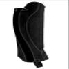 Jacson Leather Short Chaps Sidiani Short Chaps Santiani Black MW 586949 view 1