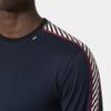 Helly Hansen Men's HH Lifa Stripe Crew, 597 Navy, 2XL view 3