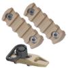 Gotical Combo - 2Pcs 5-Slot Compatible with MLOK Devices and Mount Kit-Push Button with Set of Screws and Allen Wrench (Combo of 2 - Rail & Attachment) view 3