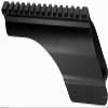 Remington 870 Rail Adapter Picatinny Weaver Adapter Sporting Hunting Optics Base Mount Aluminum Black Tactical Accessory Target Range Upgrade Single Rail. view 2