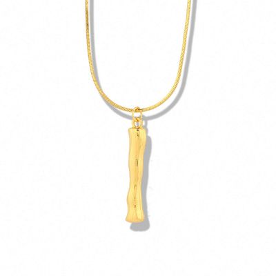 Gold Matel Letter Pendant Necklace Bohemia Charms Necklace Women Layered Necklaces