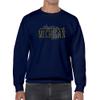 UGP Campus Apparel AW1152 - Michigan Wolverines Dot Script Crewneck Sweatshirt - Medium - Navy view 4