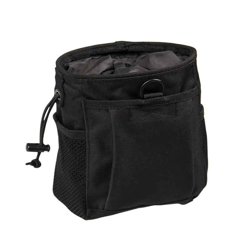 Empty Shell Pouch Molle, black, 14 x 7 x 20,5 cm