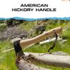PRANDI Yankee Hatchet 1.32lb - Hickory Handle 14.97in with Leather String - Ideal for Camping and Bushcraft - Made in Italy view 2